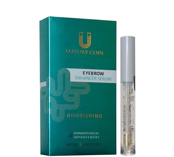 محلول روغن تقویت مژه لاکچری کوین – Luxury Coin